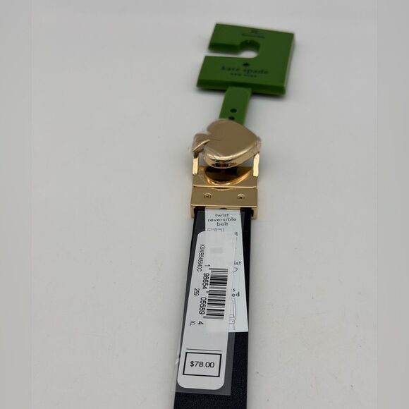 NWT Kate Spade Reversible Calf Leather Animal Print Belt XL